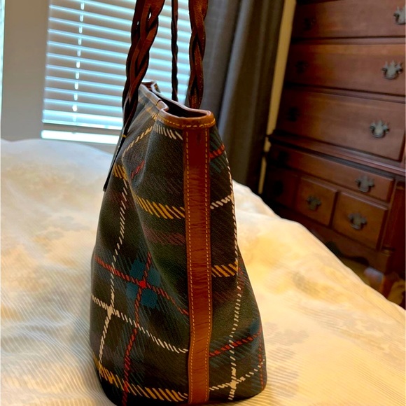 Dooney & Bourke large pebbled leather shopper tote - Picture 8 of 11